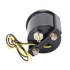 2 Inch Boost Meter Kit Smoked Lens 12V DC for Gas Cars Digital Analog Display Blue LED Backlight Pressure Meter with