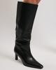 Heeled Boots Berkonty 32380100 37 Black Leather