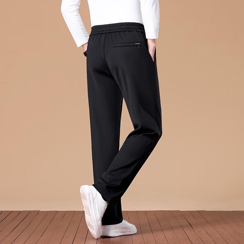 Yiliteng Men's Fleece-Lined Casual Pants