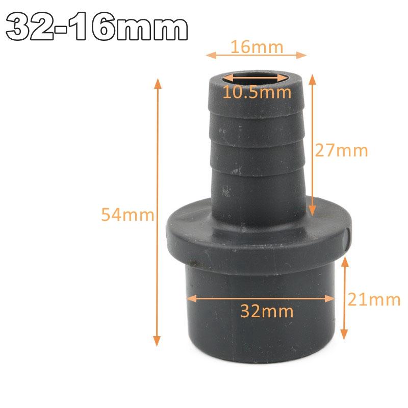 

16/20/32/40/50/63mm UPVC Joints Garden Irrigation Connector Soft Hose Tube Adapter Water Pipe Accessories 1 Piece