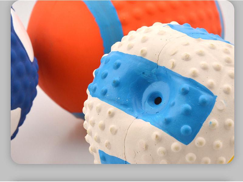 Durable Sounding Dog Toy Ball for Small to Large Dogs - Educational Training Pet Supplies