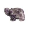 Crystal Turtles Figurines Stone Animal Sculpture Hand Carved Reiki Healings Crystal Turtles Statue Ornament Home Decors