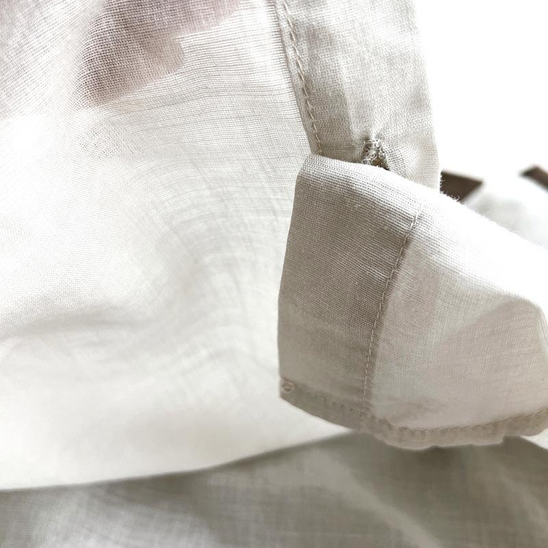 Ramie Cotton Boys & Girls Summer Shirt - Lightweight, Breathable, Sun-Protective, Japanese & Korean Toddler Style