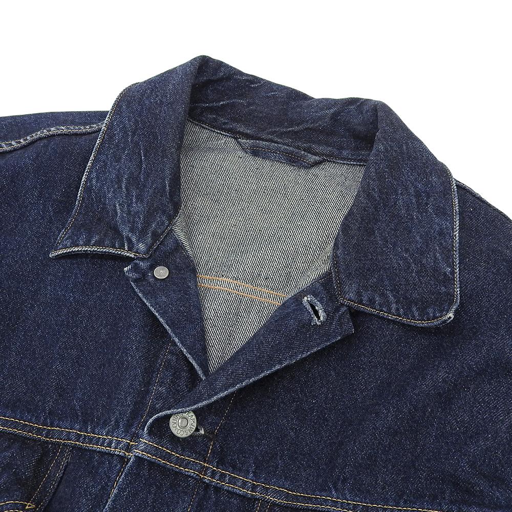 KAPTAIN SUNSHINE 13.5oz Selvedge Denim 2-Piece Trucker Jacket, Men's, Indigo, Size 38, KS22SJK09 Jacket 38 IndigoUsed