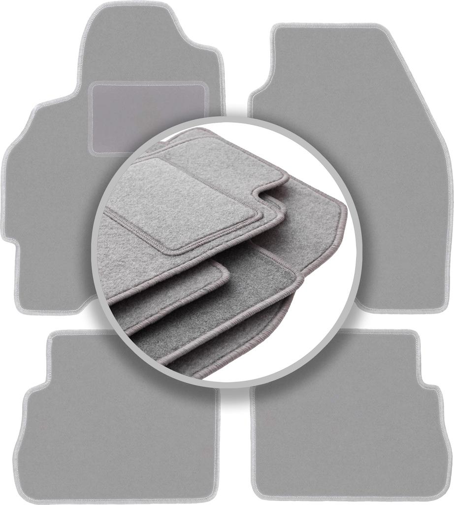 Graue Automatten für: Ford Mondeo MK2 Kombi, Limousine, Fließheck, Schrägheck (1996–2000)