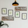 2pcs Wooden Signs Wall Art Decoration Home Decor