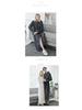 Unisex Thickened Flannel Bathrobe – Autumn/Winter Coral Fleece Pajamas, Plus Size