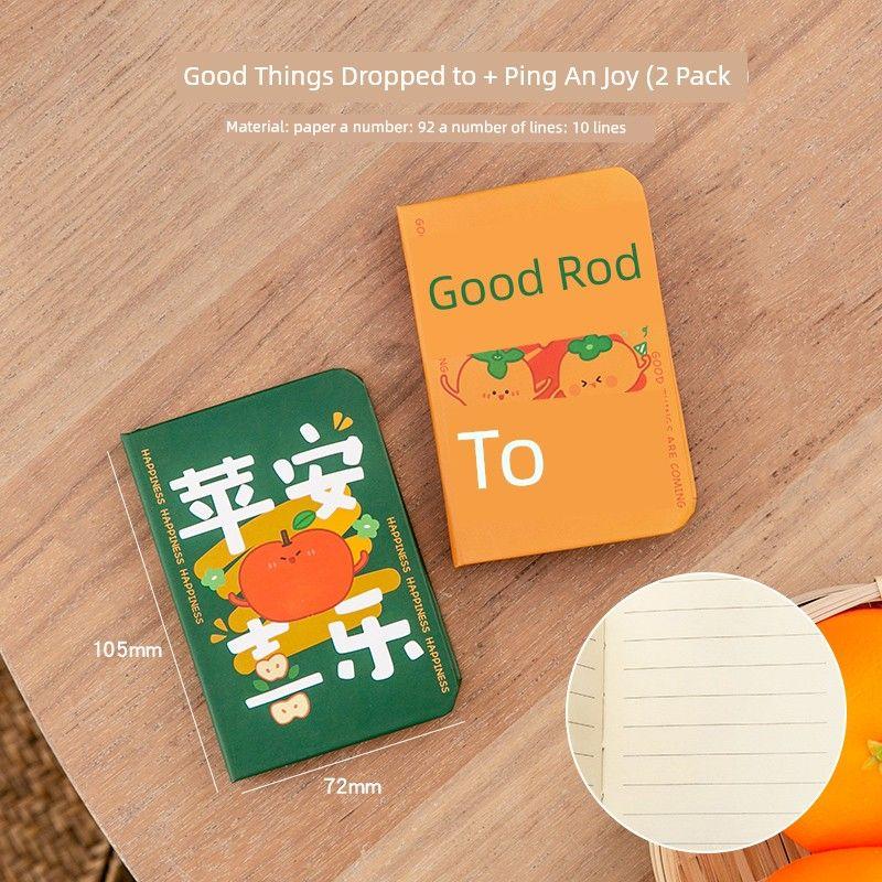 

Третий класс Второй класс Портативный блокнот с кармашками Милый портативный блокнот Многофункциональный блокнот Студенческий Мини-словарь Good Things Decreat to + Ping An Joy (2 Pack)