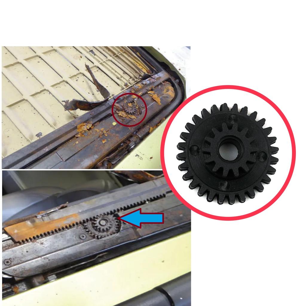 BSR524 Elektrische Schiebedach Führungsschiene Schiebedach Mechanismus Reparatur Zahnrad 28 Zähne Linke oder Rechte Seite für Land Rover Freelander MK1 L314 1997-2006