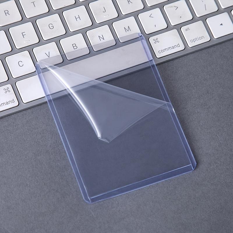 100pcs Double Sided Protective Film 3 X 4 Storage Loader Card Holder Baseball Football Basketball Hockey Golf Sports Cards Loads