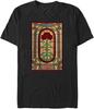 Stranger Things Men's Big & Tall Stained Glass Short Sleeve Tee