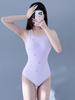 Bañador Morado Estilo Coreano Adelgazante – Competición Profesional y Surf