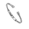 Guochao Six-Character Mantra Sanskrit Bracelet for Couples: Retro Style, Heavy Craftsmanship, Twisted Design