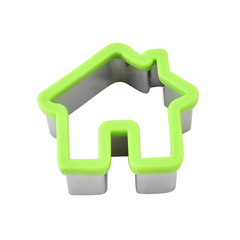 Stainless Steel Sandwich Cutter Reusable Cute Pattern Molds for Bread Cookie Fruit Cutting Home Baking Use