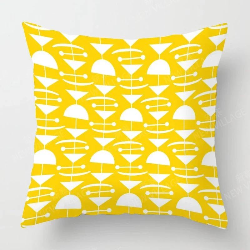 

Скандинавский Осенний Домашний Декор Осенняя Наволочка для Подушки-Пледа Чехол для Подушки на Диван Современный X X Геометрия 66x66cm