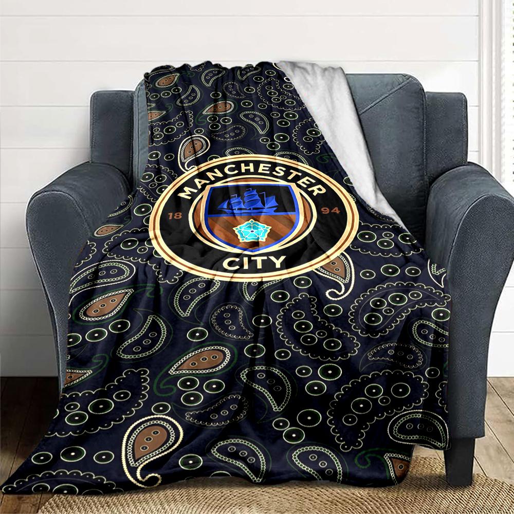 De Bruyne Jersey Blankets Flannel Printed Breathable Warm Throw Blanket for Home Office Bedspreads 0708a18