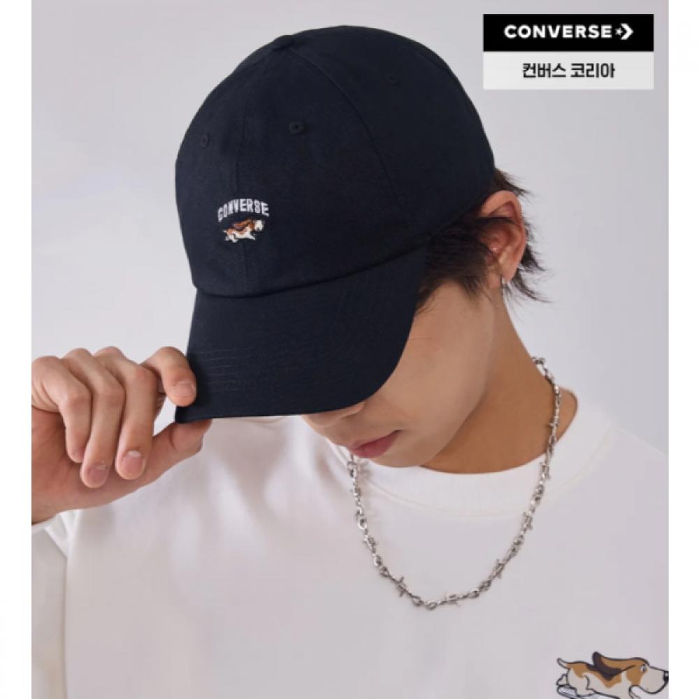 

Converse Dog Graphic Day One Baseball Golf Hiking Cap Black Ua5864 023 OSFA