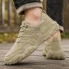 High Quality Hiking Shoes for Men Fashion Round Toe Sports Shoes Men Outdoor Platform Working Safety Shoes Casual Men's Sneakers