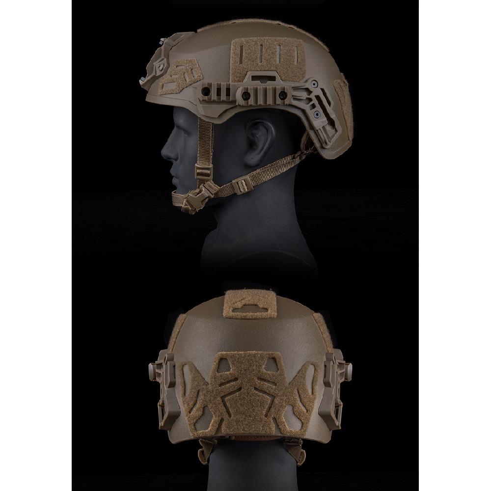 Wendy 3.0 Tactical Helmet Simple Version Geometric Sandblasted Thick Shell with Rail System for Airsoft Wargame CS Game