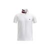 Tennis Outfit American Vintage Color Collar Straight Cut Short Sleeve Polo Shirt Men Polo Shirts White 78J6391-540