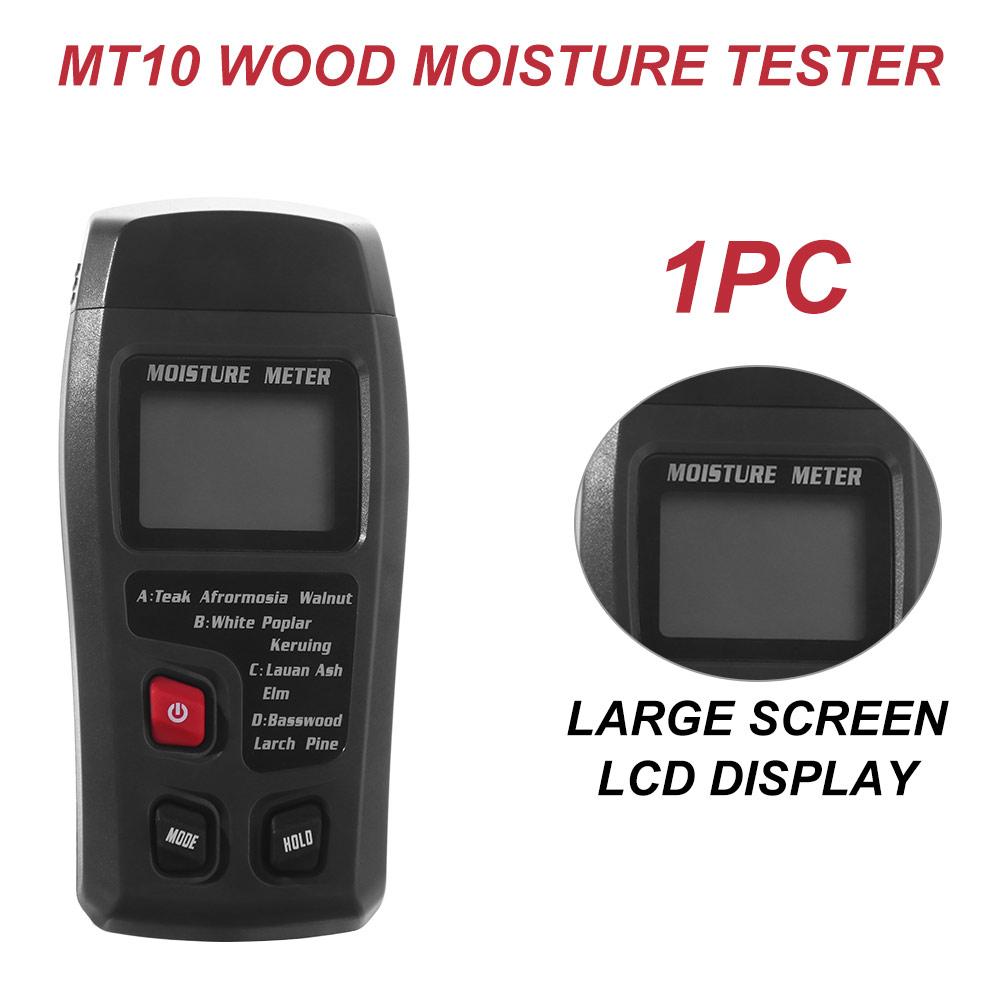 Two Pins Wall Moisture Detector 4 Measurement Modes Timber Damp Hygrometer  Cardboard Box