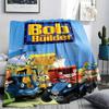 Bob Printed Flannel Blanket, Soft Throw for Bedroom Sofa, Washable, Christmas Present, Great Gift.