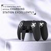 PlayVital Ninja Edition Open Design Silicone Cover Skin for PS5 Edge Ergonomic Protective Soft Rubber Case with Thumb Grip Caps for PS5 Edge Wireless