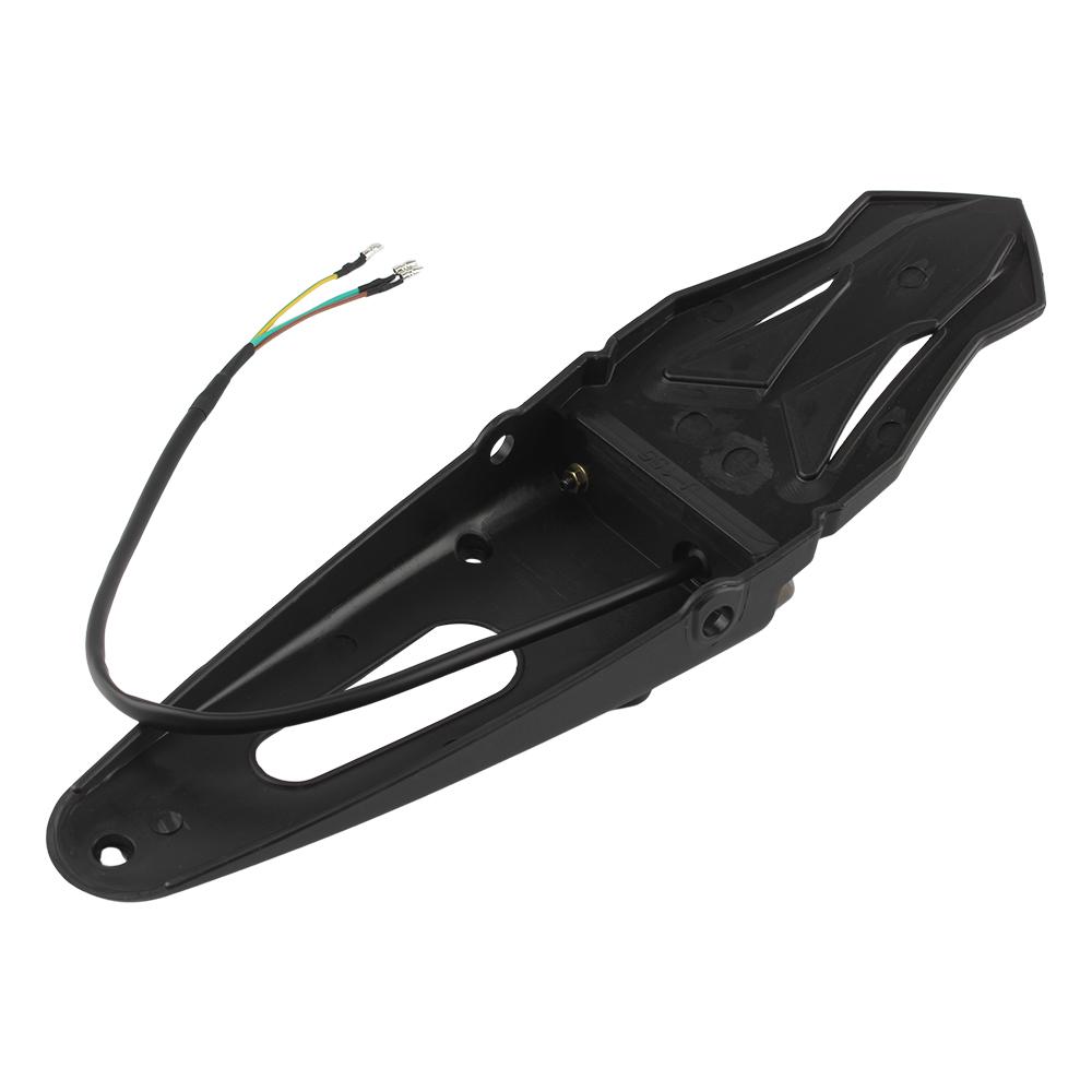 Universal Motorcycle Rear Fender Mudguard Brake Tail Light 12v off-road Motocross for CRF YZ CR EXC WRF 250 400 426 450 Racing