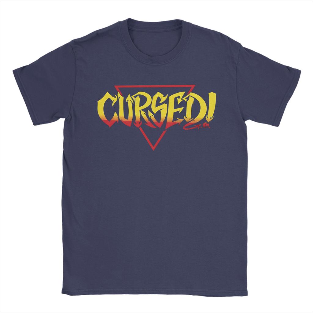 Danhausen Cursed Funny Wrestling Men T Shirts Tee Shirt Short Sleeve Round Neck TShirts 100 Cotton Birthday Present Tops