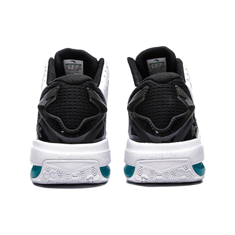 New Anta KT3 Thompson Cushioning Anti Slip And Wear Resistant High Top Basketball Shoes Men's White Black 11741105-9