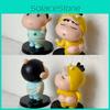 Crayon Shinchan Bubble Little New Pvc Collectible Car Desk Decor For Kids Gift
