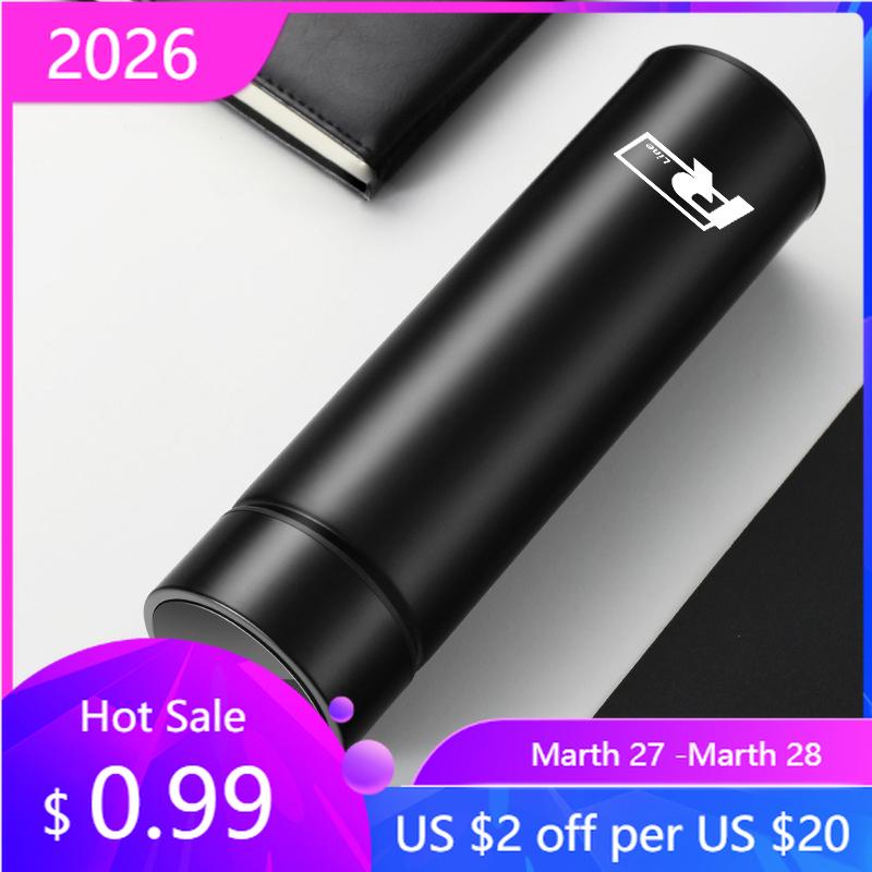 VW GTI GOLF 2026 Horké Pro VW VOLKSWAGEN Nerezová Termoska LED Inteligentní Měření Teploty Pro Volkswagen Rline T-C