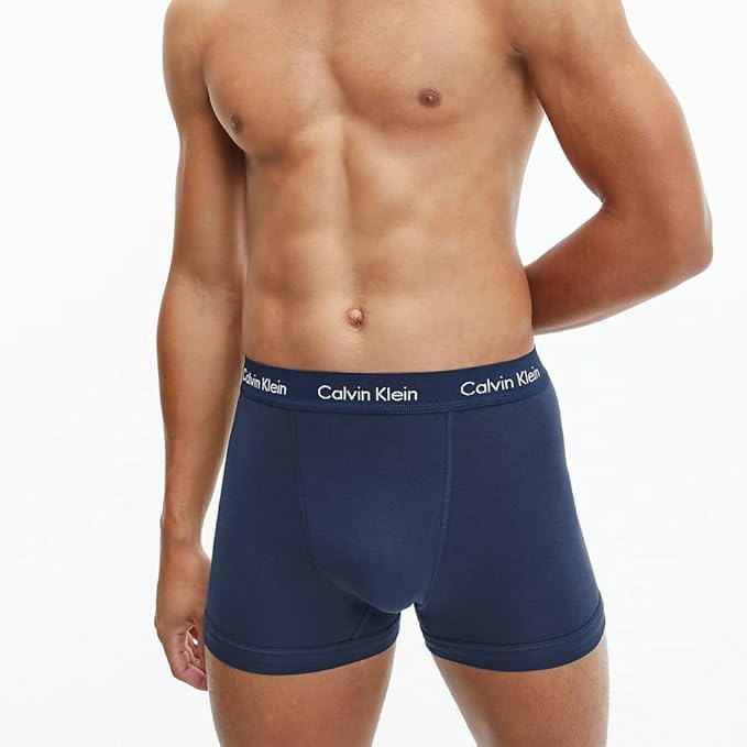Calvin Klein Boxer Cotton Standard Normal Regular 2662 [Calvin Klein] Briefs, Stretch, 3-Pack, Length, Length, Length, Men's (JP, Alphabet, M,