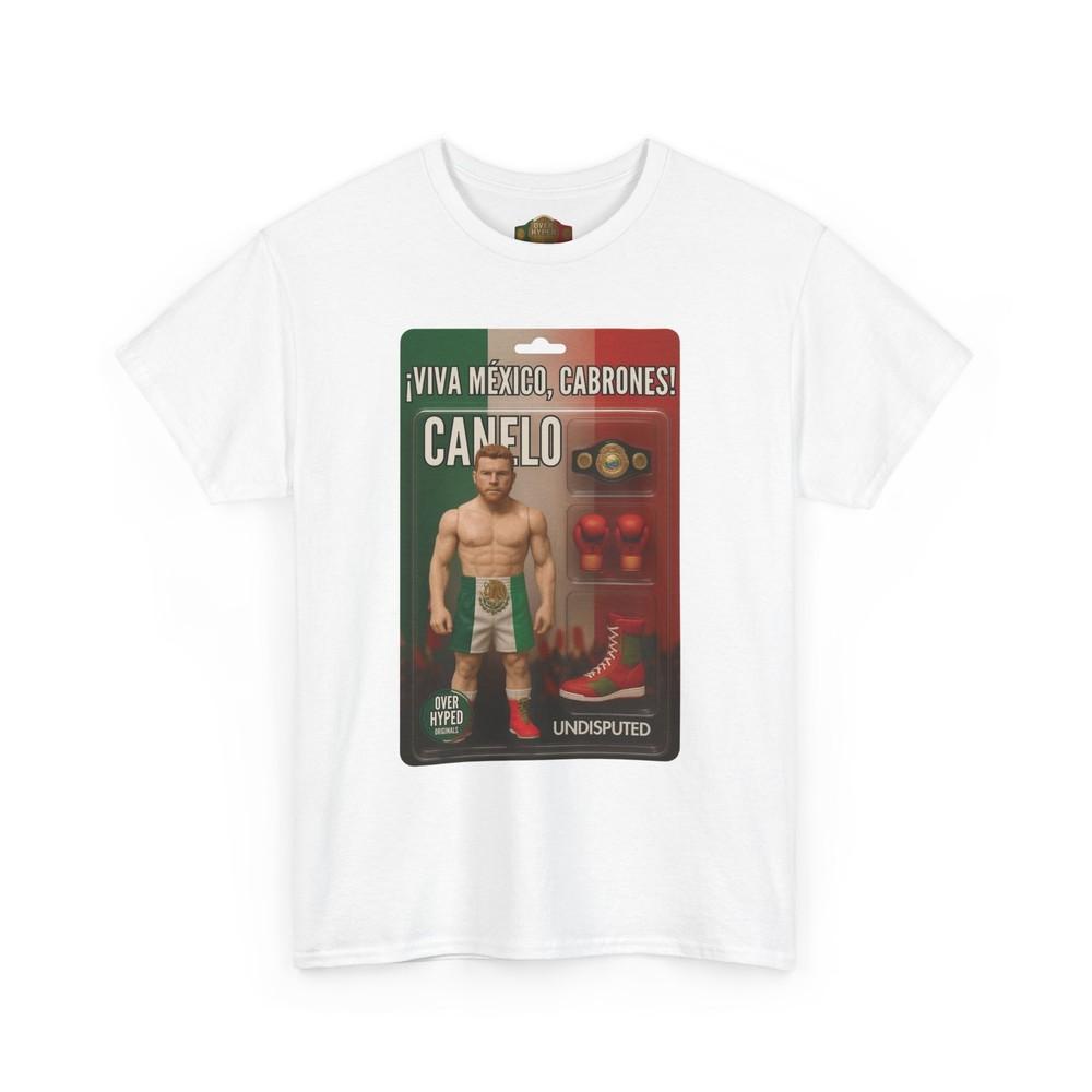 Canelo Boxing Champion Viva Mexico Action Figure T-shirt