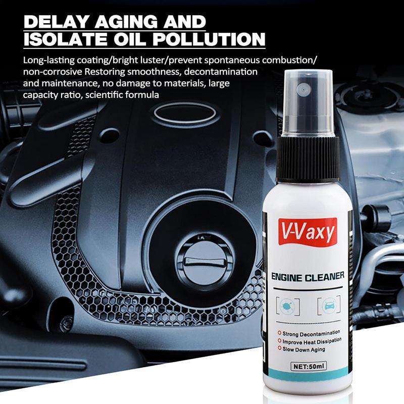 Dégraissant et Nettoyant Moteur 50g Nettoyant Moteur Spray Sécurisé Usage Intensif Multifonctionnel Nettoyant Système Moteur Spray Restaure