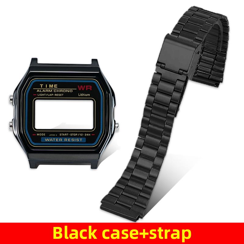 Bracelet de montre en acier inoxydable de haute qualité pour Casio A158 A159W F91W - Accessoires pour hommes