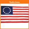 Vintage 13 Star Flag American Us Colonies Betsy Ross Retro Design In Red White Blue 3x5ft