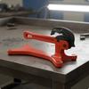 Yoke Pipe Vise Heavy-Duty Portable Holding Sturdy Steel Grippers