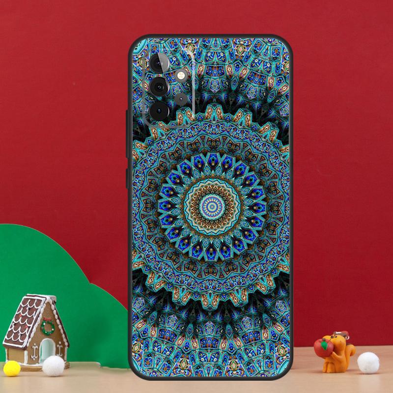 Floral Flower Mandala Design Case For Samsung Galaxy A54 A06 A16 A26 A36 A56 A53 A32 A52 A33 A13 A55 A35 A15 A14 A34 A17