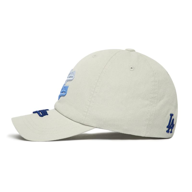 MLB Cotton Baseball Caps Unisex White Fashion 3ACPLA02N-07GRS