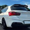 Zadní střešní spoiler pro BMW řady 1 (Modely 08-20) - F20 E87 Vzhled karbonových vláken, Nevyžaduje vrtání