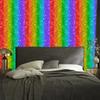 Purple and Red Glitter Wallpaper for Living Room and Bedroom 50x1000