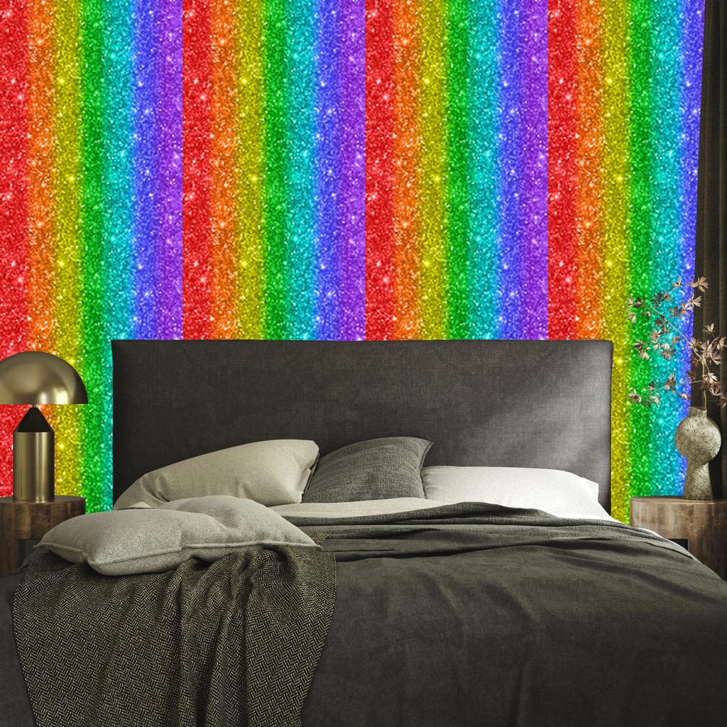Purple and Red Glitter Wallpaper for Living Room and Bedroom 50x1000