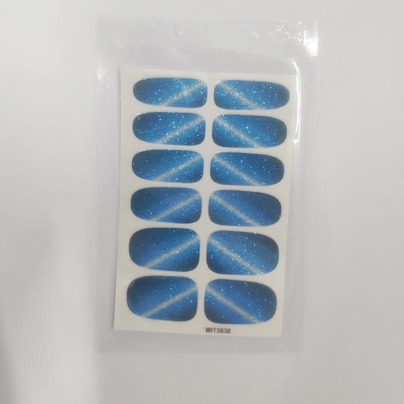 Gradient Manicure Stickers, Nail Stickers, Full Fake Nails, New Manicure Stickers, Nail Stickers