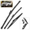 Para Peugeot 3008 Mk2 2017-2025 2018 2019 2020 Palhetas Limpador Dianteiro & Traseiro Escovas Limpador Para-brisa Para-brisa Janela 28"+16"+12\"