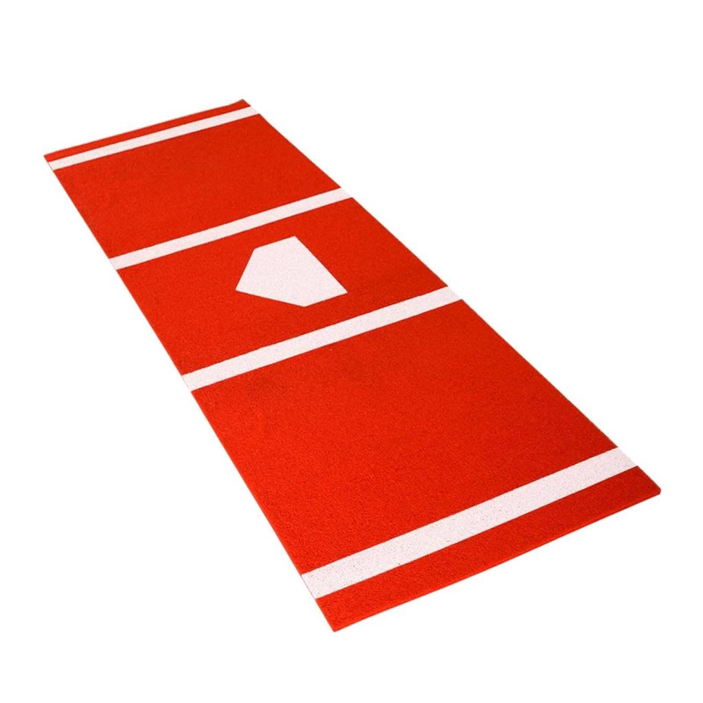 Baseball Batting Mat for Batter Position Training, Auxiliary Tool, Cage