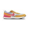 Nike Waffle One BP Slip Resistant Cushioning Low Top Kids Lifestyle Shoes Red Orange Gray Children Aged 3 7 Years Old DC0480-700