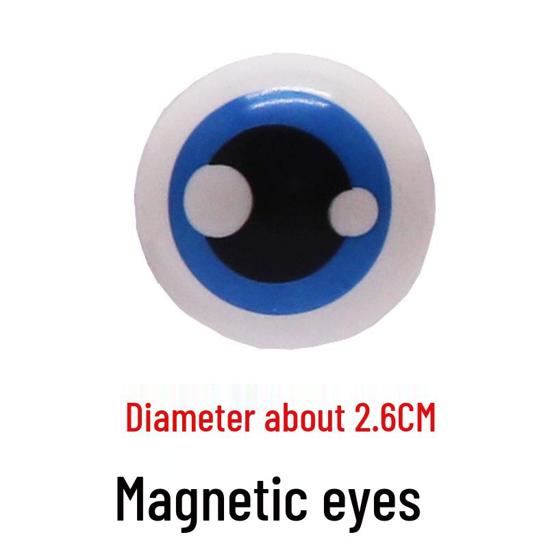 Magnetic Jointed Figurine with Stained Glass and Irregular Magnetic Parts - Toy Accessories