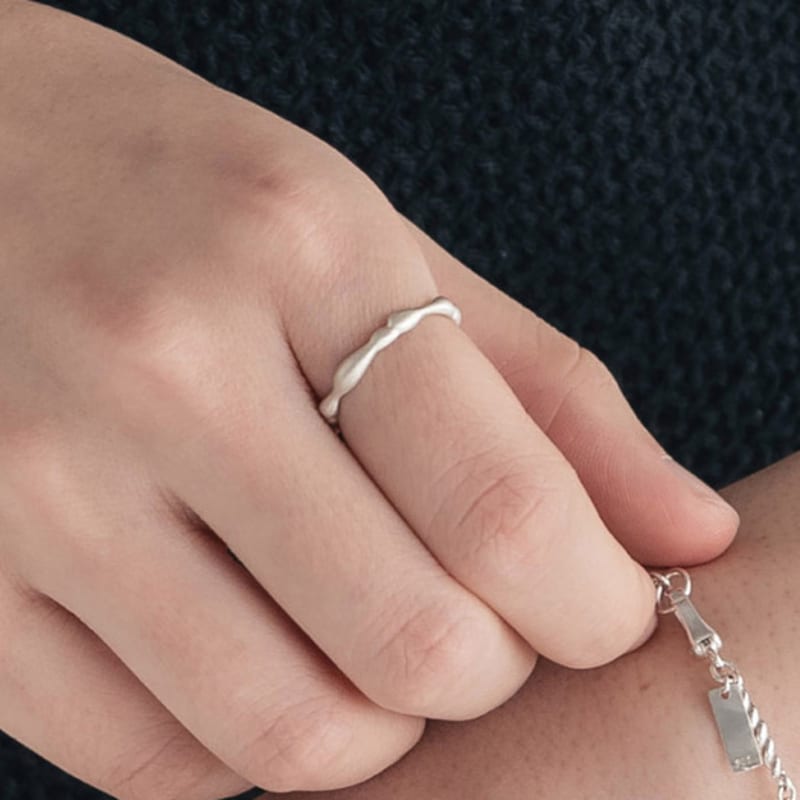 NUDOOR Dewdrop Ring 01