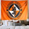 1PC Dundee United Crest Design Tapestry, Unique Design Tapestry, Wall Decor for Bedroom,Livingroom, Playroom,Heartwarming Fan Holiday Gifts